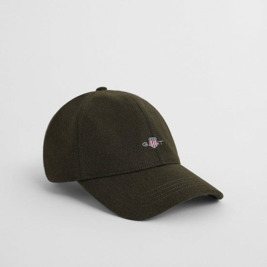 Young Ideas/Henmores - Melton Shield Cap - 315 Dark Sage - OS