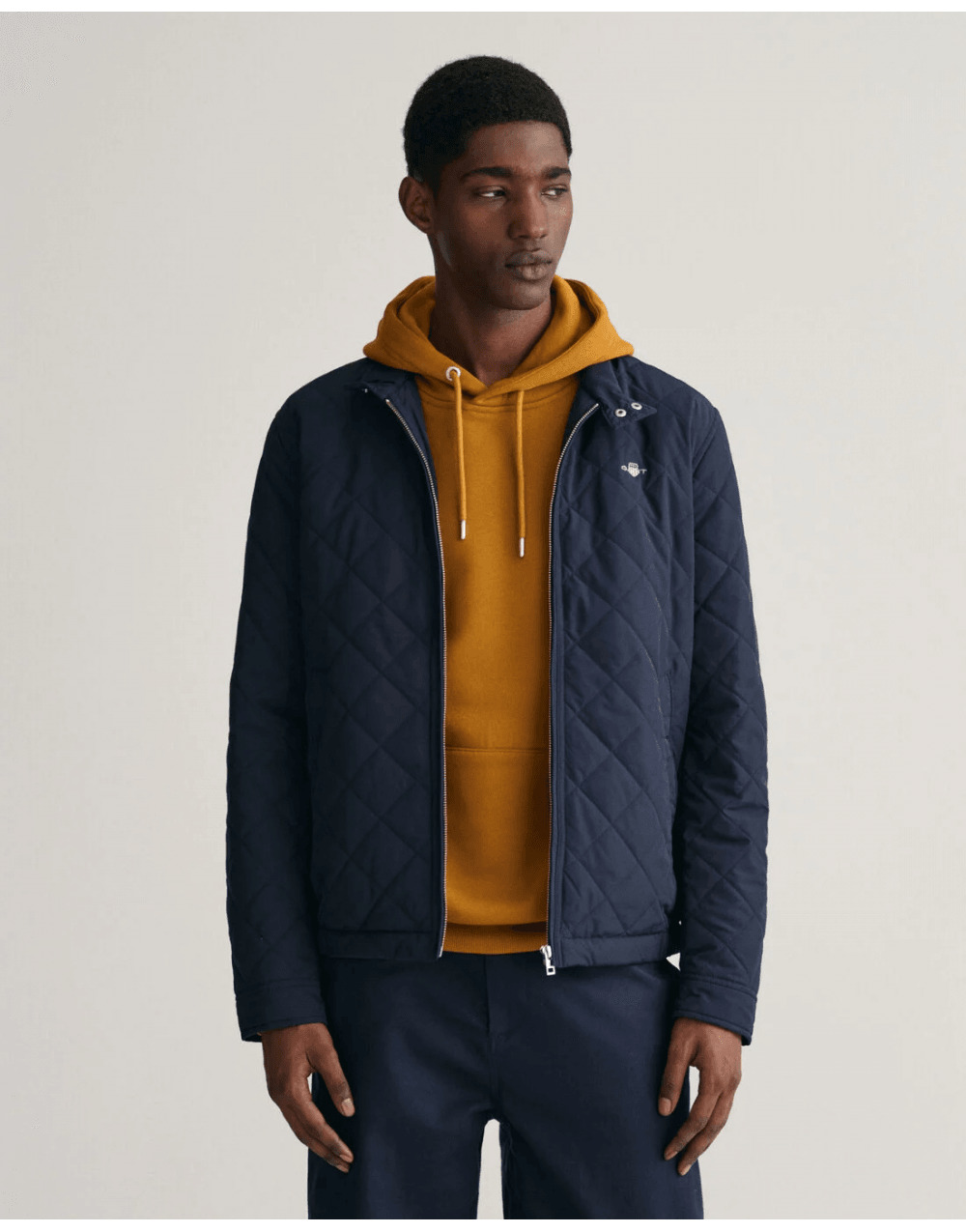 Young Ideas/Henmores - Quilted Windcheater - 433 Evening Blue - M