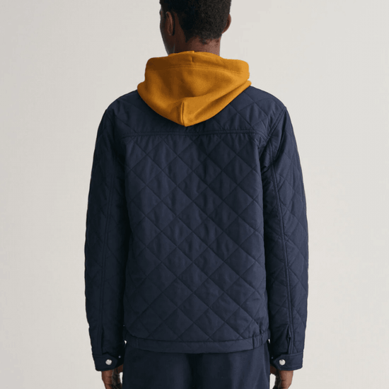 Young Ideas/Henmores - Quilted Windcheater - 433 Evening Blue - M