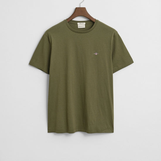 Young Ideas/Henmores - Reg Shield Ss T-Shirt - 303 Moss Green - M