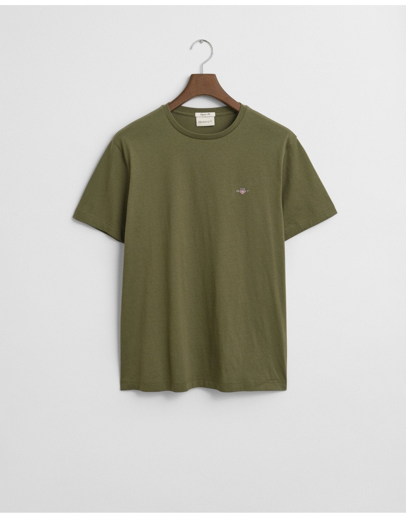 Young Ideas/Henmores - Reg Shield Ss T-Shirt - 303 Moss Green - M