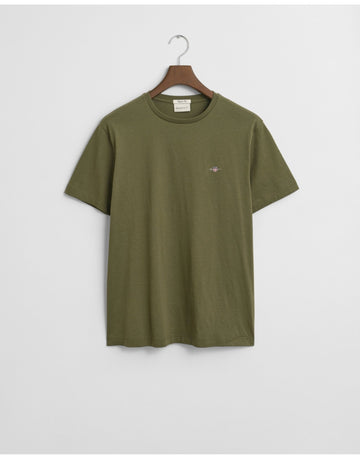 Young Ideas/Henmores - Reg Shield Ss T-Shirt - 303 Moss Green - M
