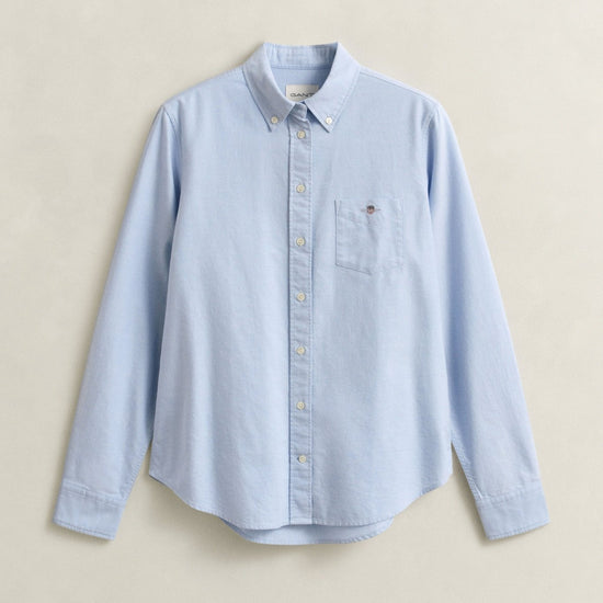 Young Ideas & Henmores -Regular Classic Oxford Shirt -455 Light Blue -8