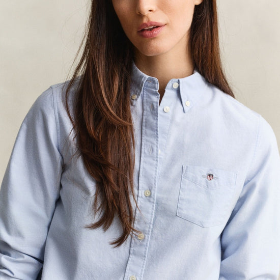 Young Ideas & Henmores -Regular Classic Oxford Shirt -455 Light Blue -8
