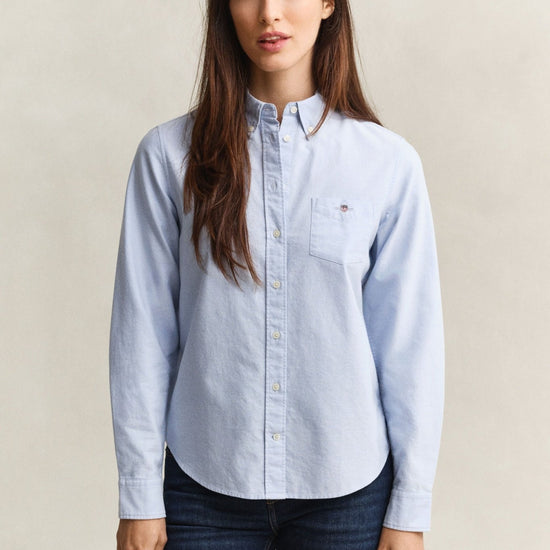 Young Ideas & Henmores -Regular Classic Oxford Shirt -455 Light Blue -8