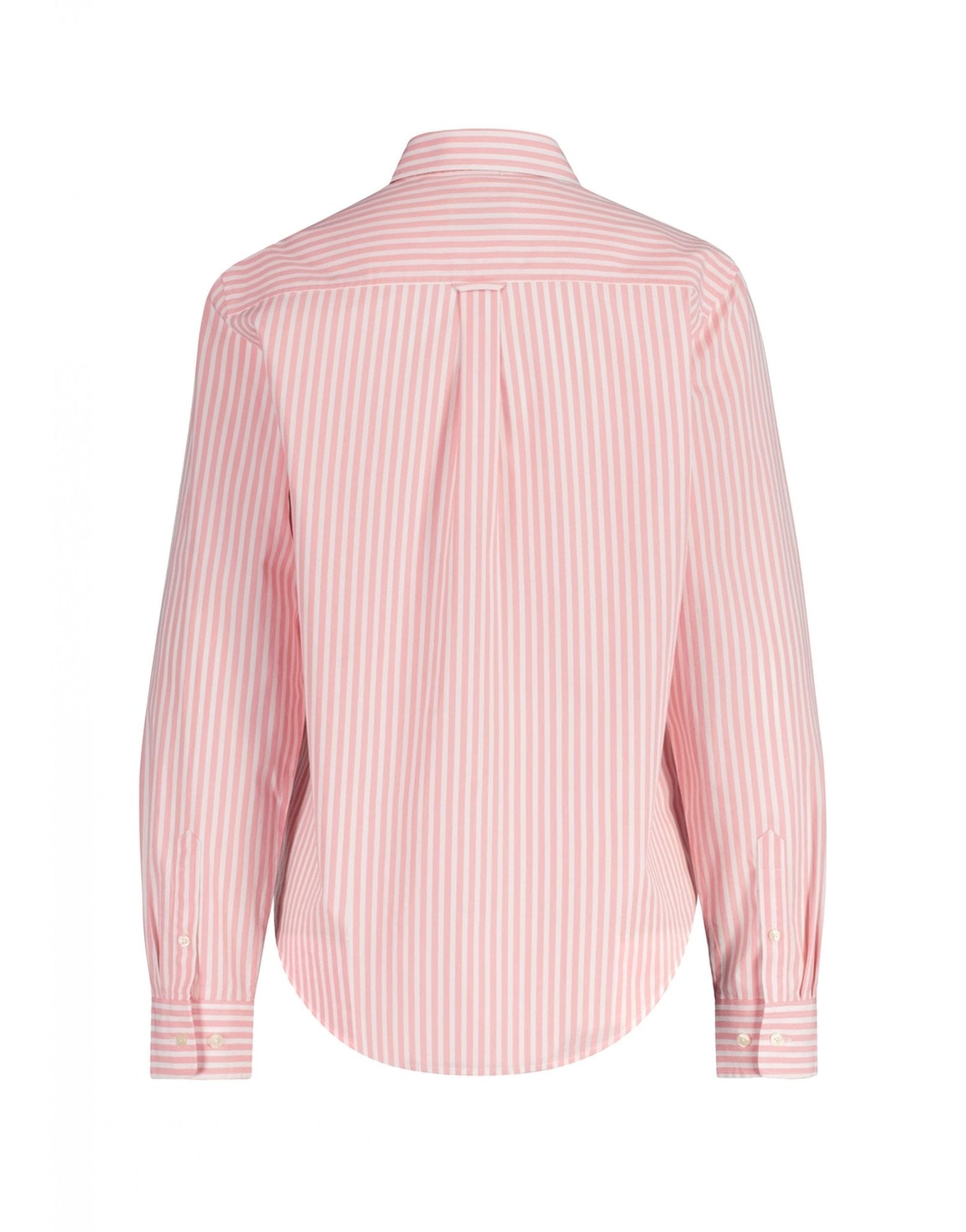 Young Ideas/Henmores - Regular Classic Poplin Striped Shirt - 627 Geranium Pink - 8