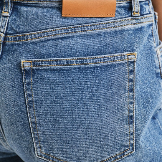 Young Ideas/Henmores - Regular Denim Shorts - 972 Mid Blue - 26