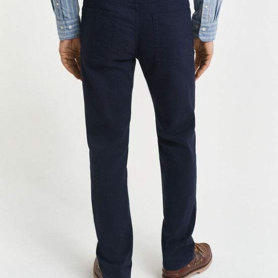 Young Ideas/Henmores - Regular Fit Moleskin Jeans - 433 Evening Blue - 11902