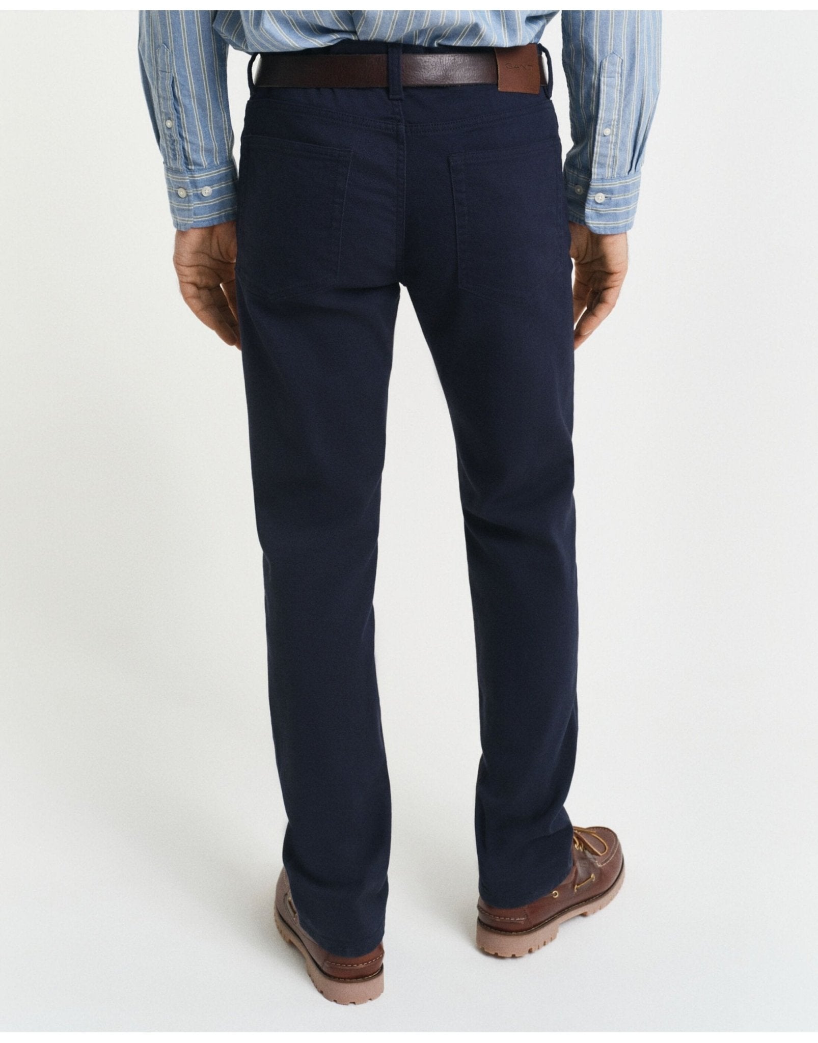 Young Ideas/Henmores - Regular Fit Moleskin Jeans - 433 Evening Blue - 11902