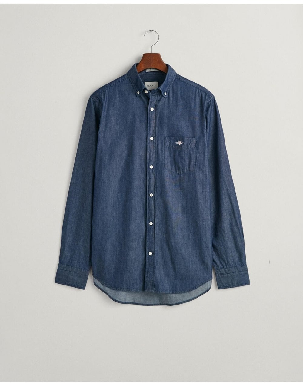 Young Ideas/Henmores - Regular Fit Shirt - 989 Dark Indigo - M