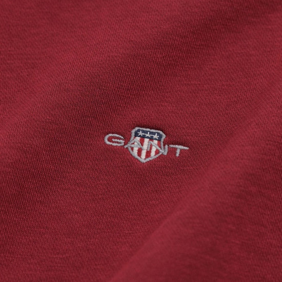 Young Ideas/Henmores - Regular Shield 1/2 Zip Sweat - 604 Plumped Red - M