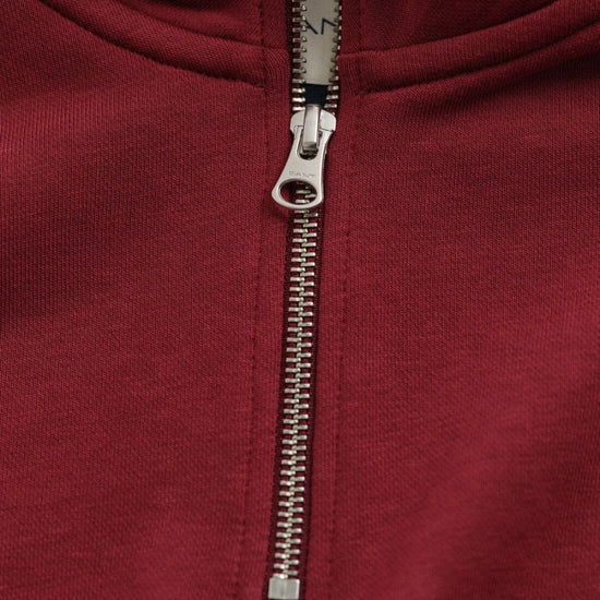 Young Ideas/Henmores - Regular Shield 1/2 Zip Sweat - 604 Plumped Red - M
