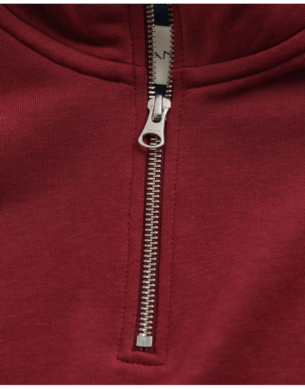 Young Ideas/Henmores - Regular Shield 1/2 Zip Sweat - 604 Plumped Red - M