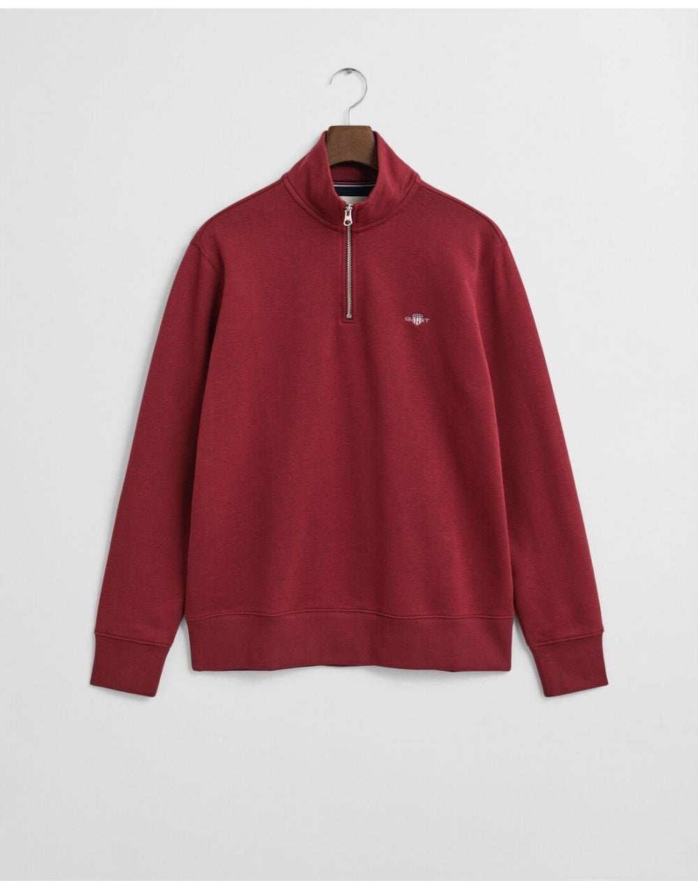 Young Ideas/Henmores - Regular Shield 1/2 Zip Sweat - 604 Plumped Red - M