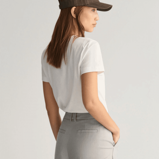 Young Ideas/Henmores - Regular Shield SS T-Shirt - 110 White - S