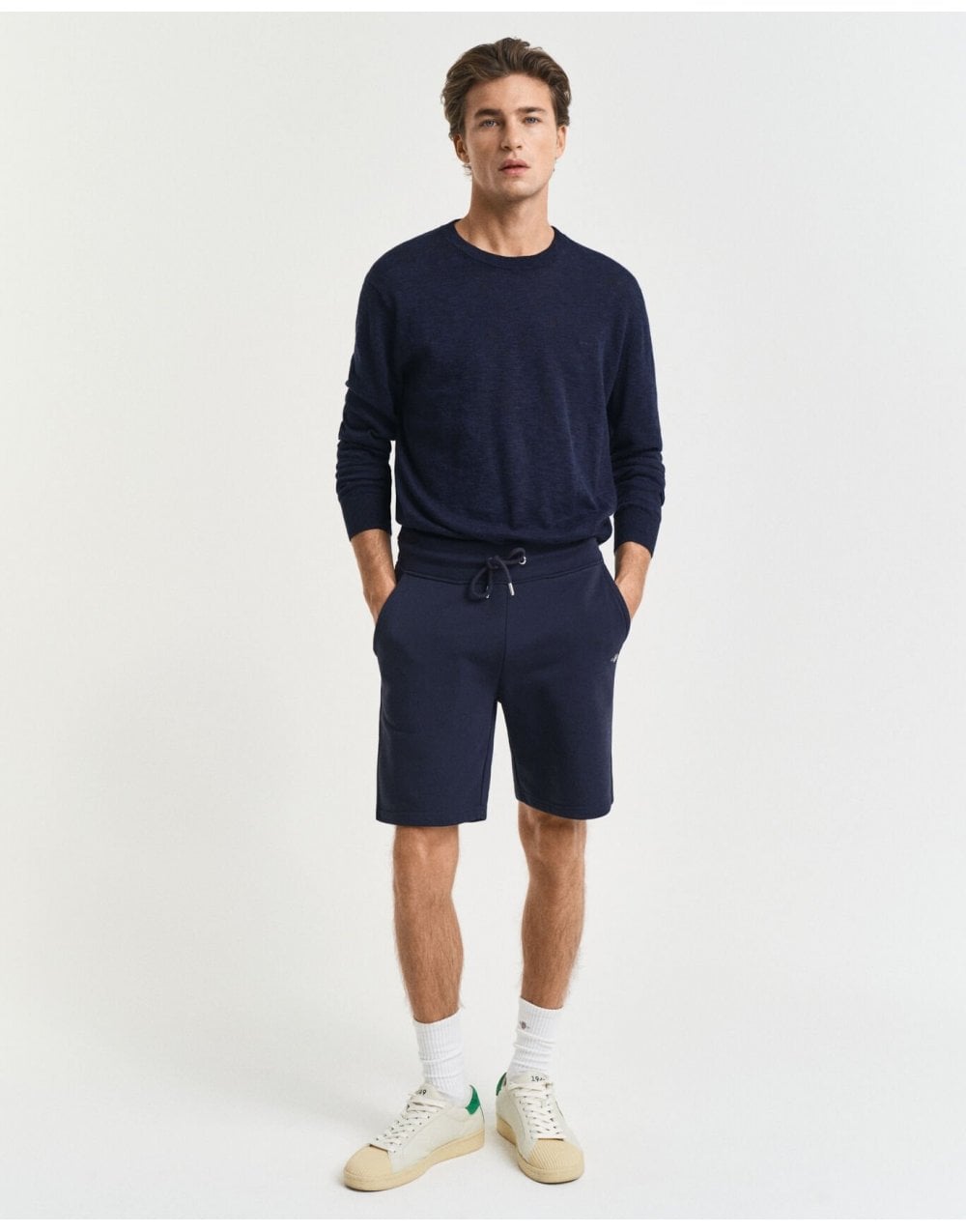 Young Ideas/Henmores - Regular Shield Sweat Shorts - 362 Kalamata Green - M