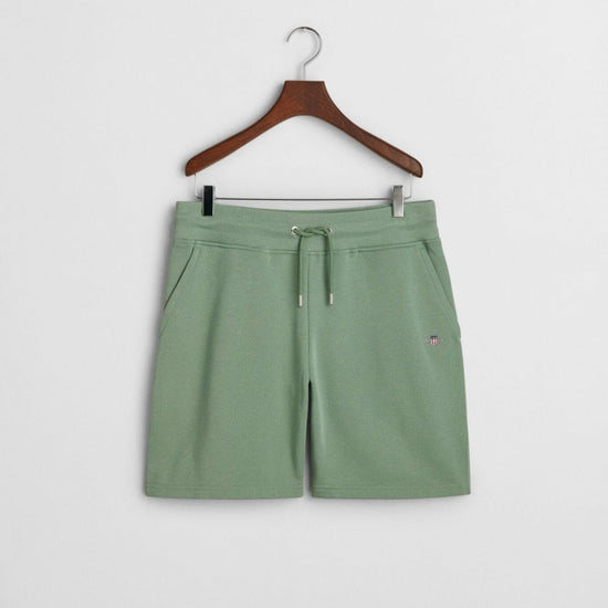 Young Ideas/Henmores - Regular Shield Sweat Shorts - 362 Kalamata Green - M