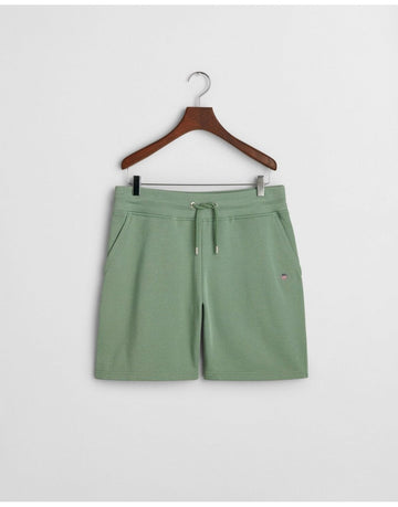Young Ideas/Henmores - Regular Shield Sweat Shorts - 362 Kalamata Green - M