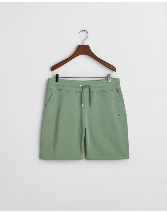 Young Ideas/Henmores - Regular Shield Sweat Shorts - 362 Kalamata Green - M