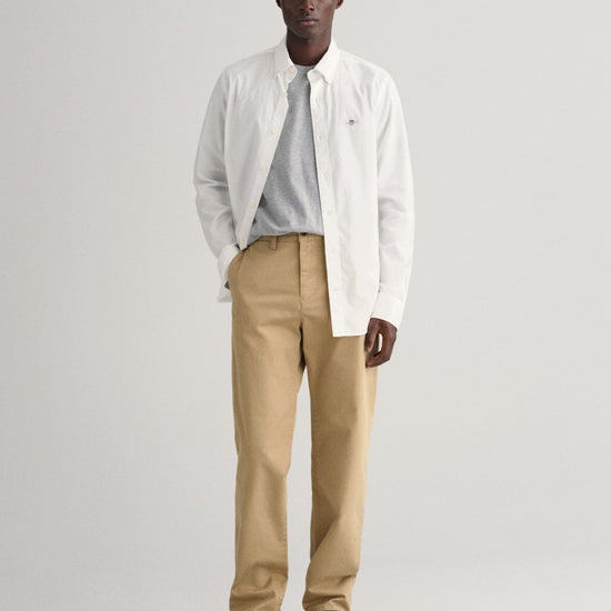 Young Ideas/Henmores - Regular Twill Chinos - 248 Dark Khaki - 11902
