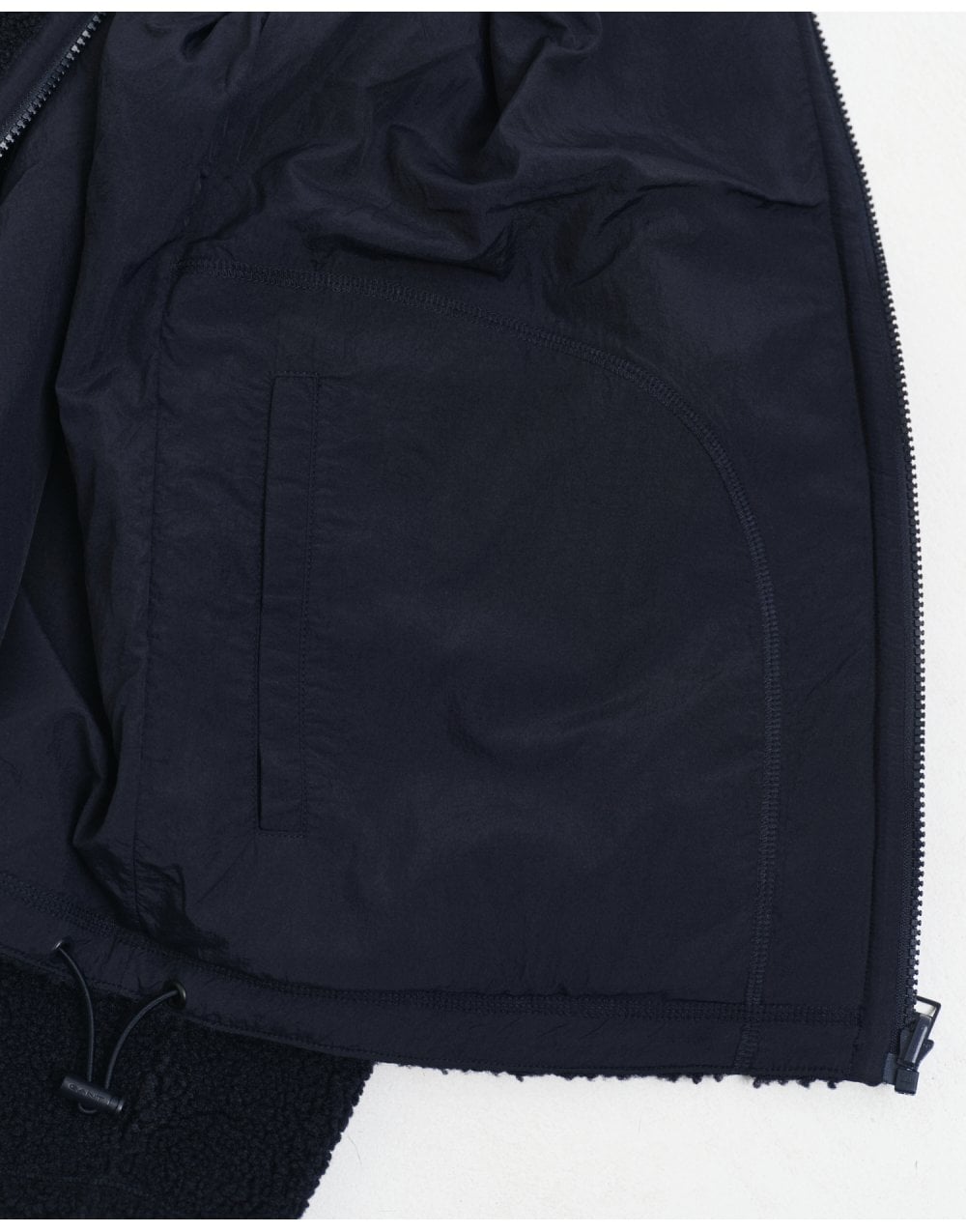 Young Ideas/Henmores - Reversible Full Zip Fleece Jacket - 433 Evening Blue - M