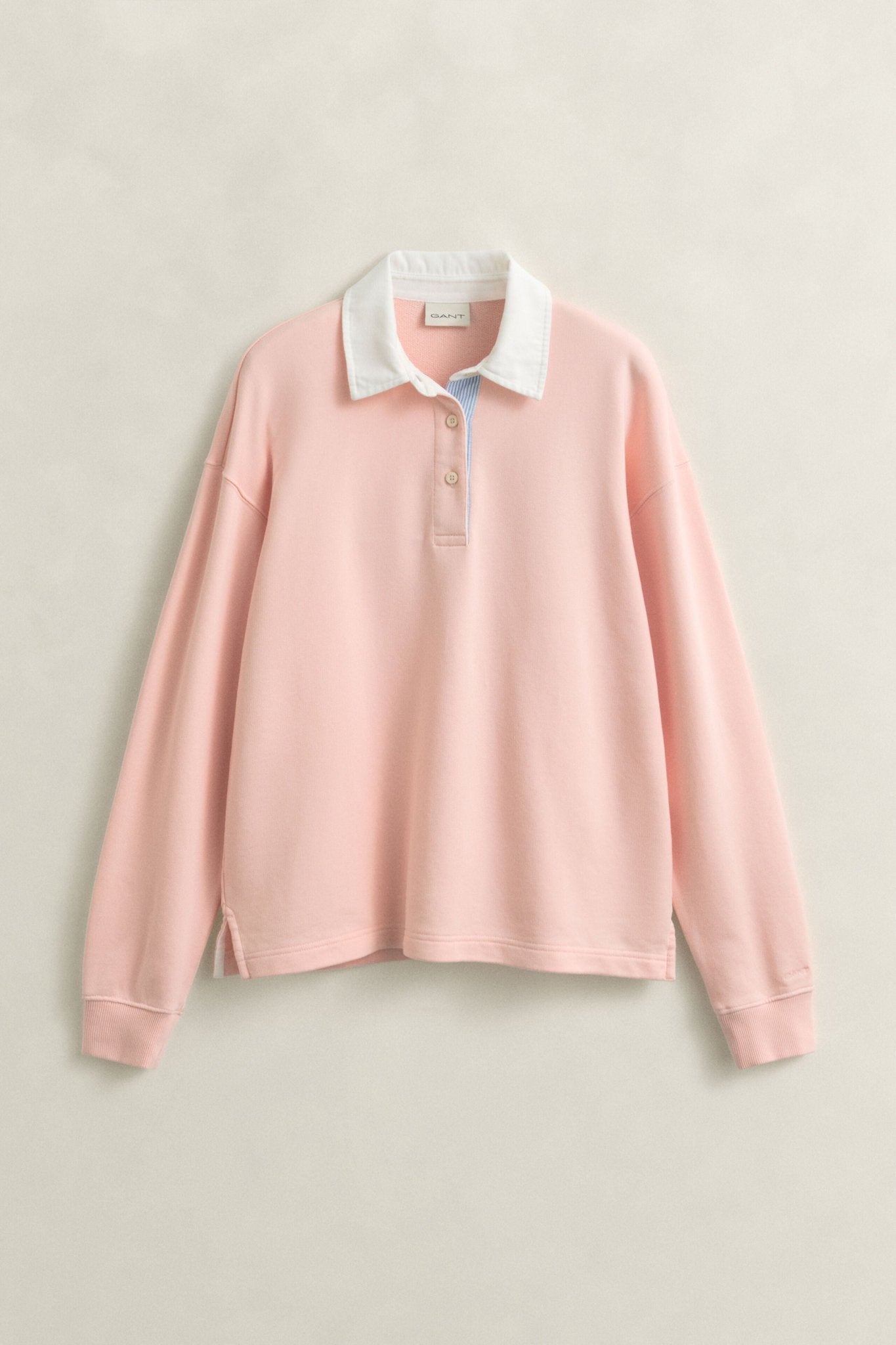 Young Ideas & Henmores - Rugger Sweatshirt - 647 Apricot Pink - XS