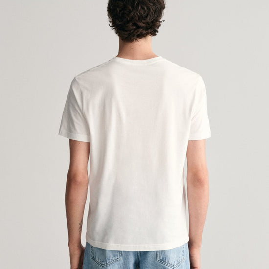 Young Ideas/Henmores - Shield Short Sleeve T-Shirt - 110 White - M