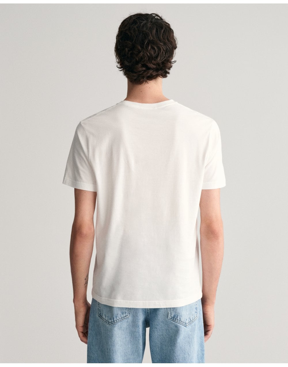 Young Ideas/Henmores - Shield Short Sleeve T-Shirt - 110 White - M