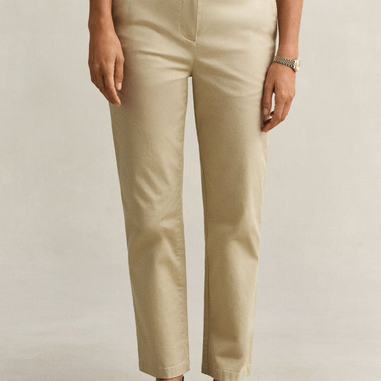Young Ideas & Henmores - Slim Chinos - 200 Oat Beige - 36