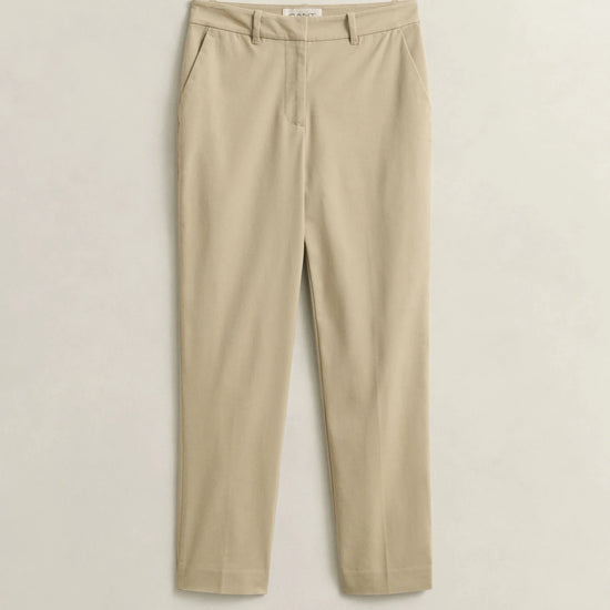 Young Ideas & Henmores - Slim Slack Trousers - 113 Eggshell - 12