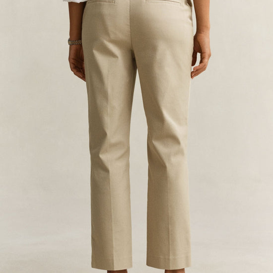 Young Ideas & Henmores - Slim Slack Trousers - 113 Eggshell - 12