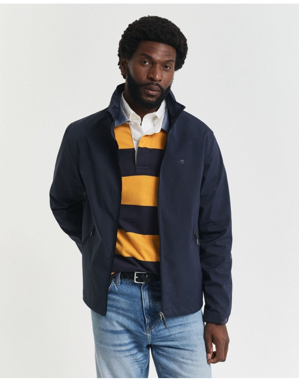 Young Ideas/Henmores - Soft Shell Jacket - 433 Evening Blue - M