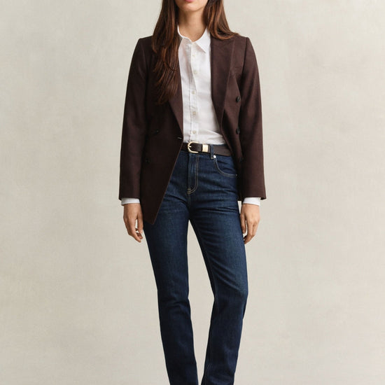 Young Ideas & Henmores -Straight Stretch 32 Jeans -961 Dark Blue Worn In -27