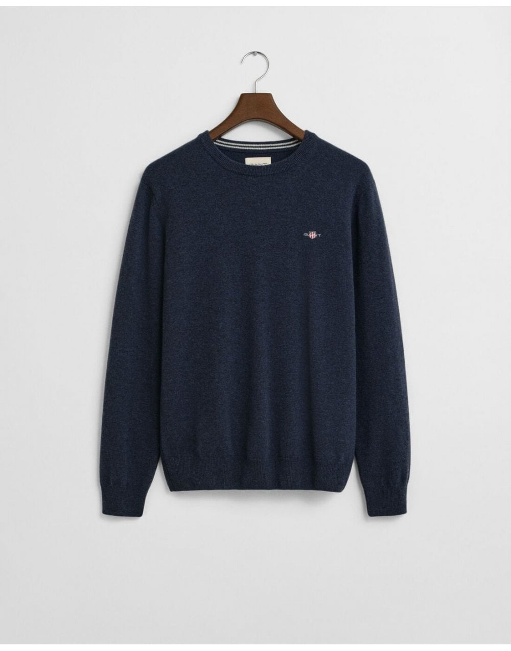 Young Ideas/Henmores - Superfine Lambswool Crew Neck - 374 Tartan Green - M
