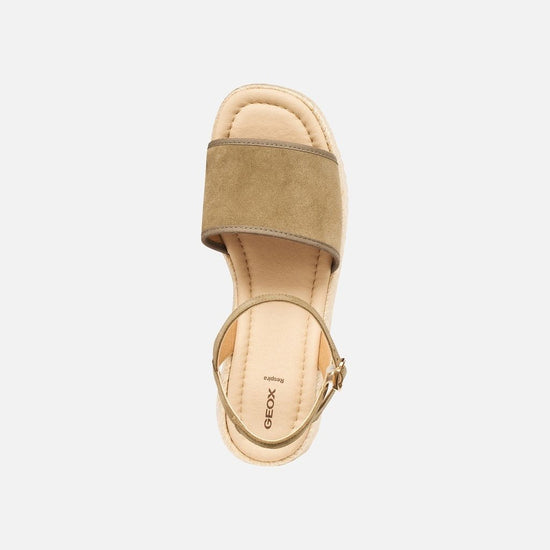 Young Ideas & Henmores - Alemeria Strap Wedges - Sage - 4