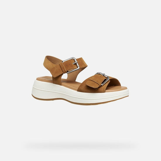 Young Ideas & Henmores - Spherica Ecub Buckle Sandal - Cognac - 4