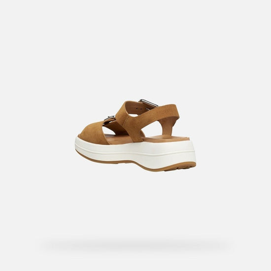 Young Ideas & Henmores - Spherica Ecub Buckle Sandal - Cognac - 4