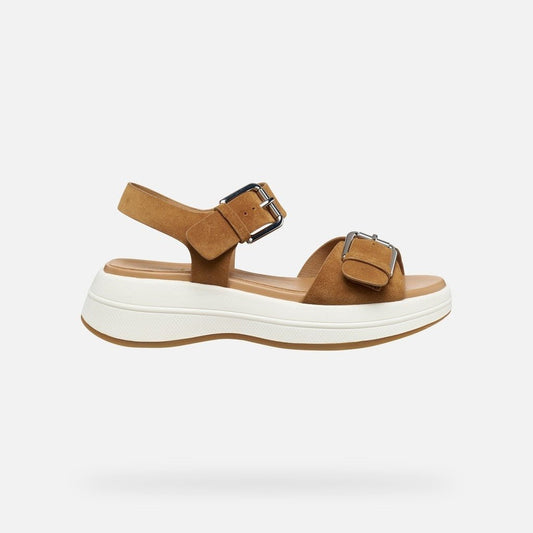 Young Ideas & Henmores - Spherica Ecub Buckle Sandal - Cognac - 4