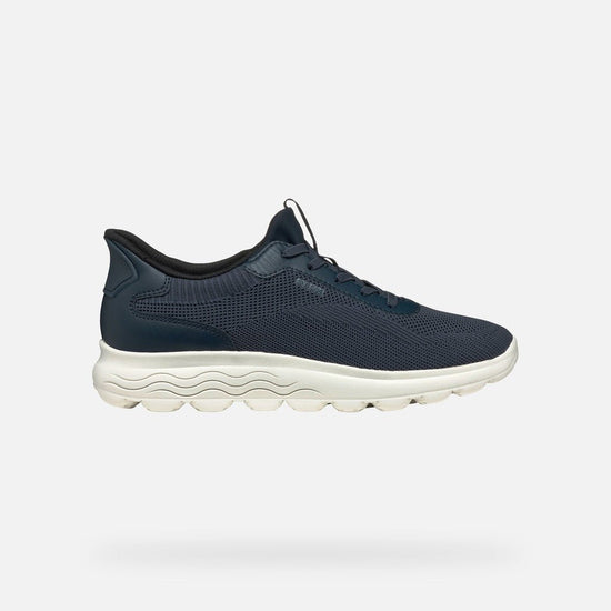 Young Ideas & Henmores - Spherica Plus Knitted Trainers - Navy - 4