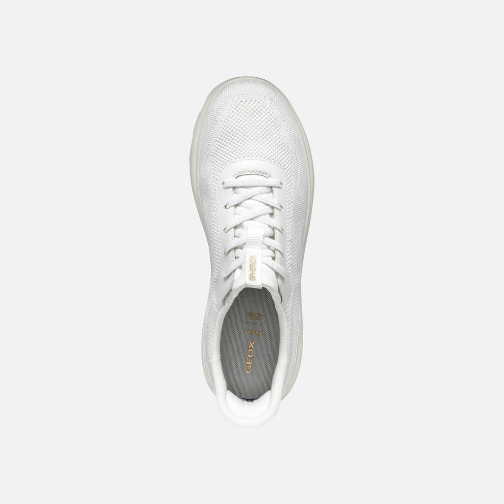 Young Ideas & Henmores - Spherica Plus Knitted Trainers - White - 4