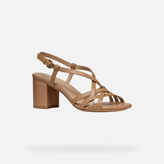 Young Ideas/Henmores - Virnilisa 65 Strappy Heels - Beige - 4