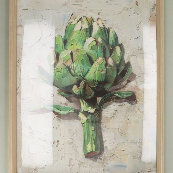 Young Ideas/Henmores - Artichoke Framed Print - Natural - XL