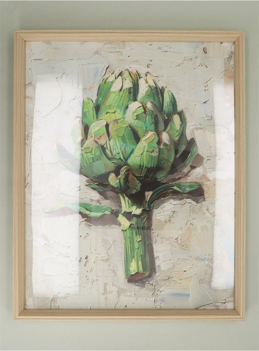 Young Ideas/Henmores - Artichoke Framed Print - Natural - XL