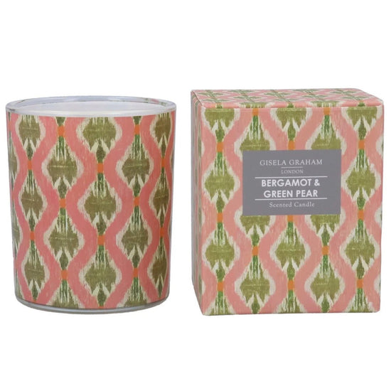 Young Ideas & Henmores - Aztec Scented Boxed Candle Pot - Pink/Green - OS