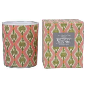 Young Ideas & Henmores - Aztec Scented Boxed Candle Pot - Pink/Green - OS