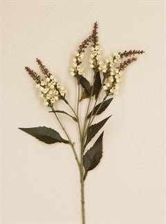 Young Ideas/Henmores - Mini Bell Flower Spray - Antique Cream - OS