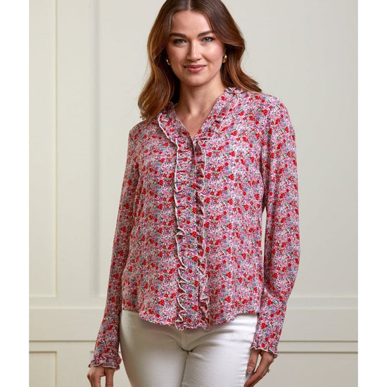 Young Ideas/Henmores - Emily Silk Blouse - Natural - S