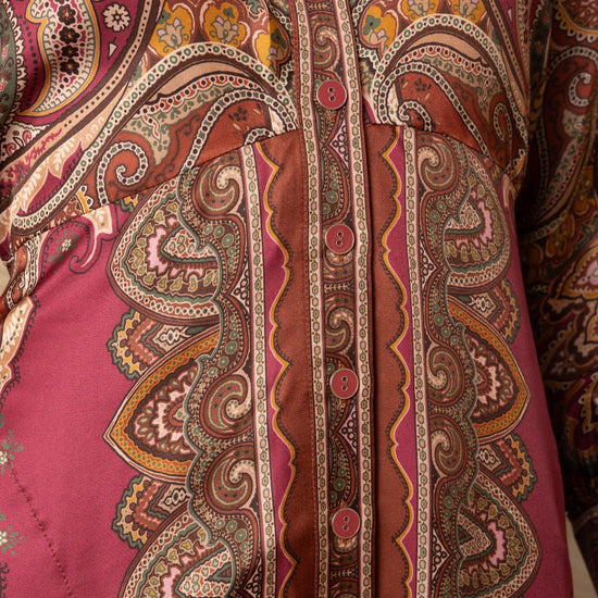 Young Ideas & Henmores -Sonali Button Down Dress -Pink -S
