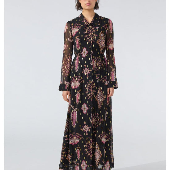 Young Ideas/Henmores - Dylan Shirt Dress - Black - S