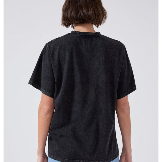 Young Ideas/Henmores - Written In The Stars Beaded T-Shirt - Black - XS